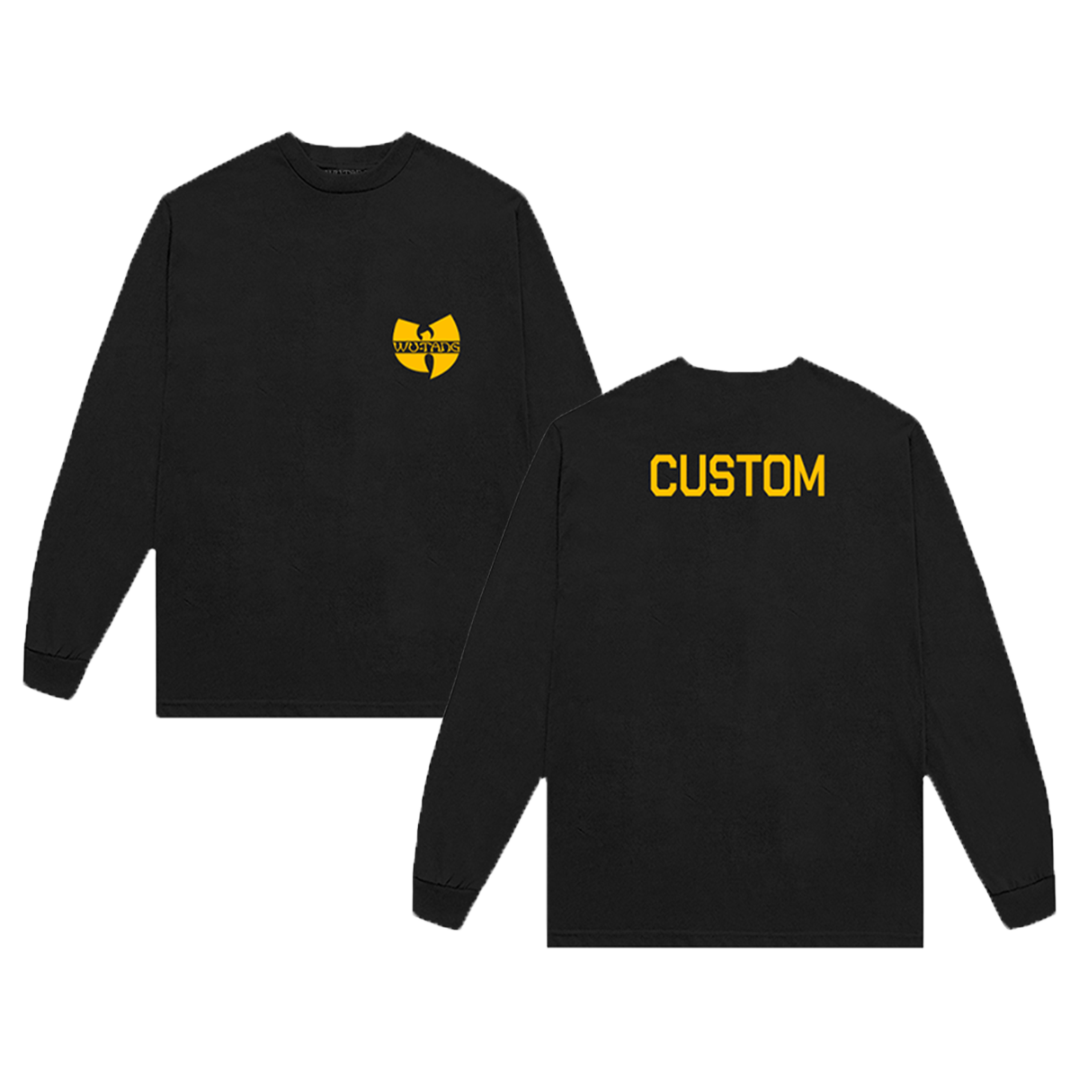 Custom Wu-Name Long Sleeve