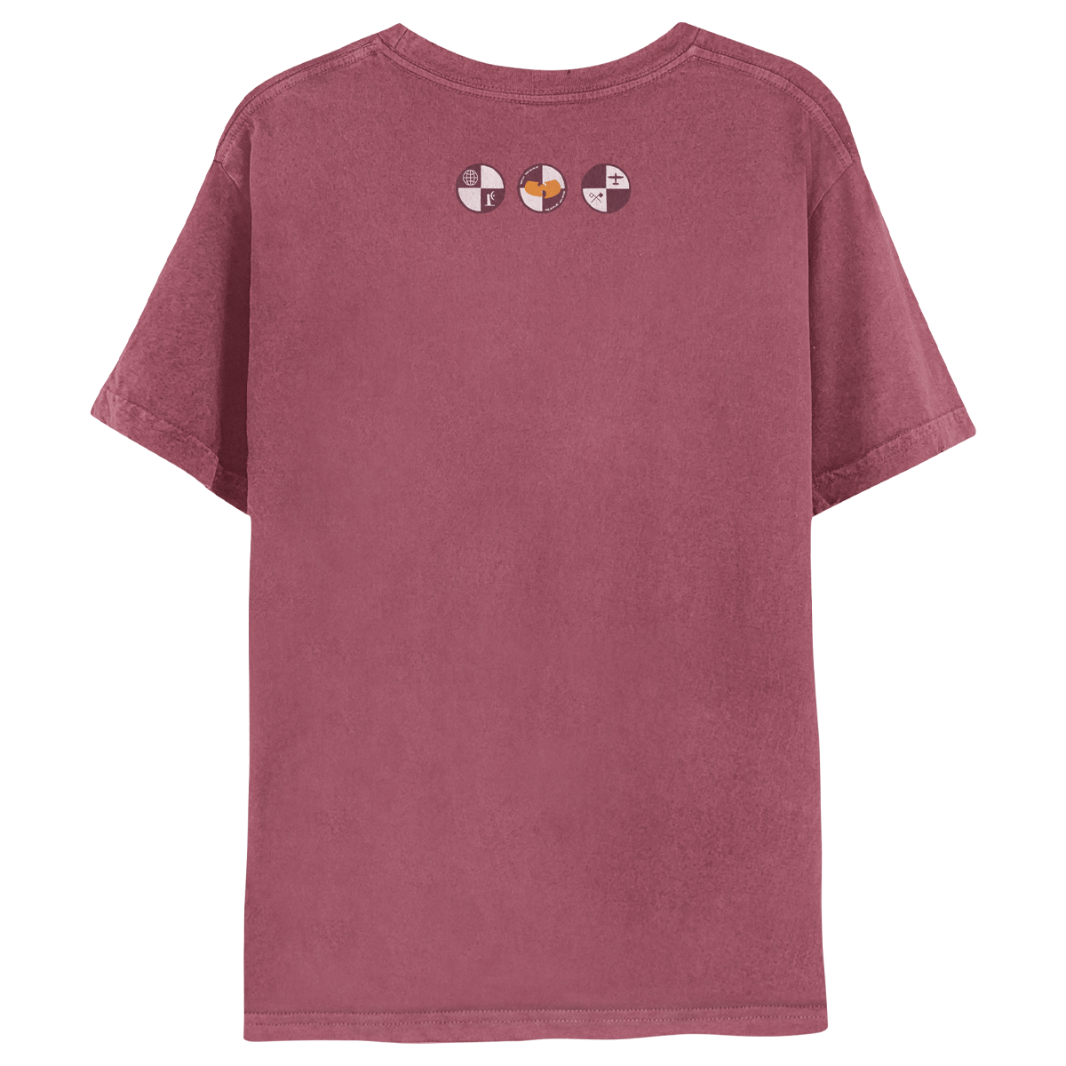 Split Quadrant T-shirt - Brick