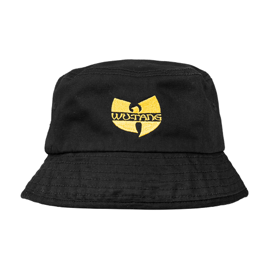Wu-Tang Classic Logo Bucket Hat - Black-Wu Tang Clan