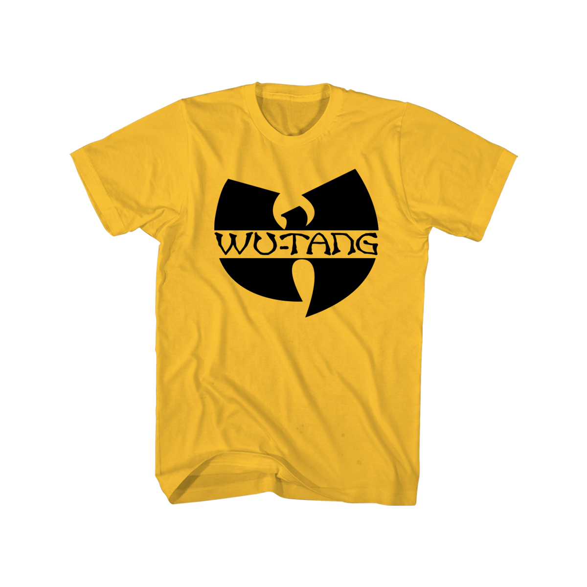 Classic Logo Tee - Yellow-Wu Tang Clan