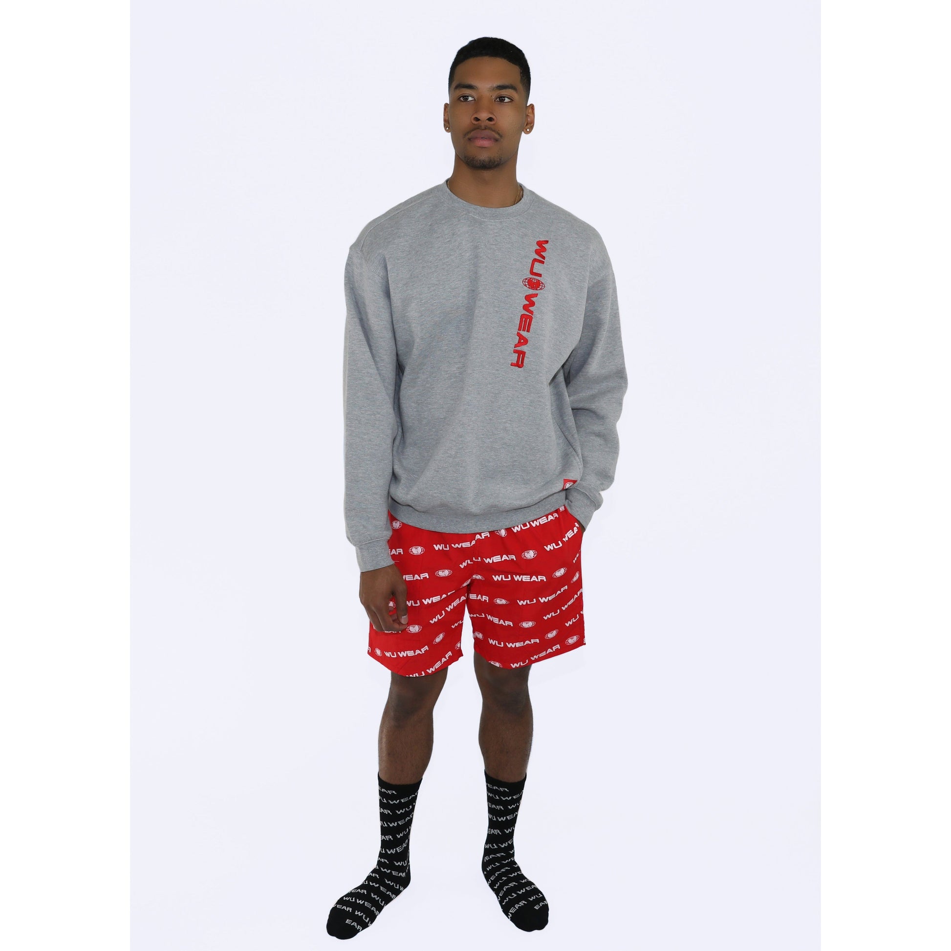 THE CITY SHORTS - RED - Wu Wear