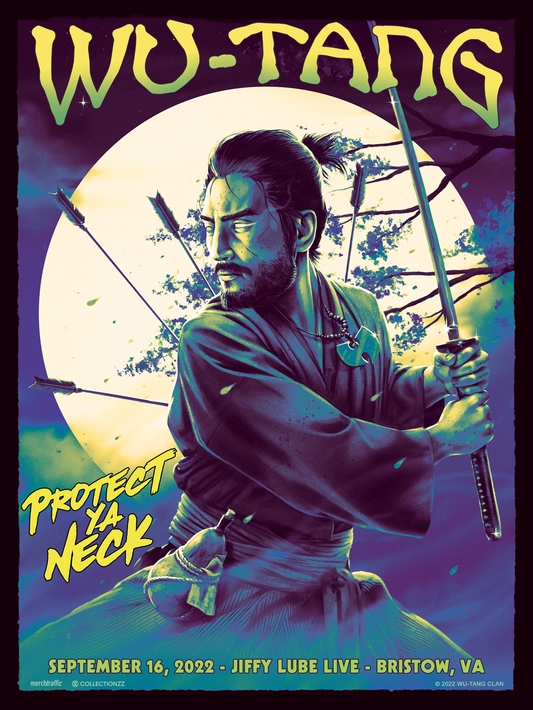 Wu Tang Clan Bristow September 16, 2022 Print