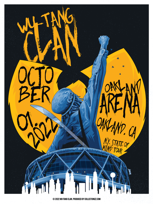 Wu Tang Clan Oakland October 1, 2022 Print
