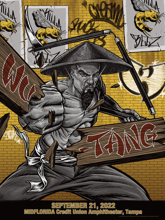Wu Tang Clan Tampa September 21, 2022 Print